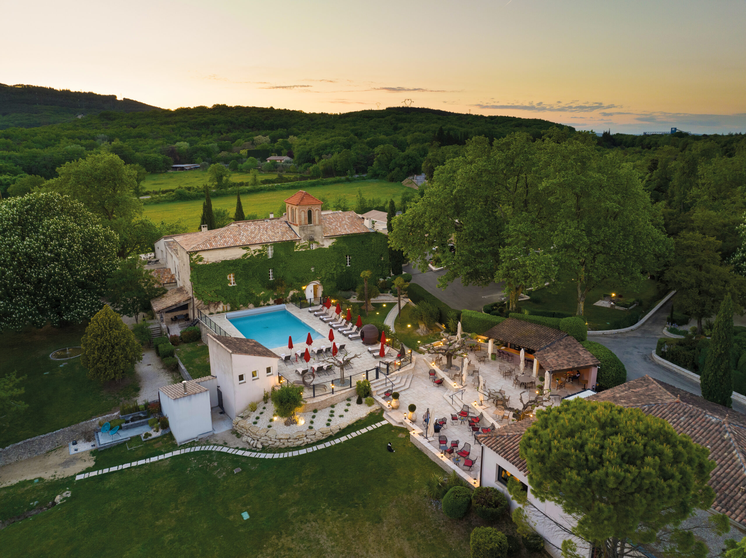 Domaine du Colombier hôtel 5 étoiles et restaurants