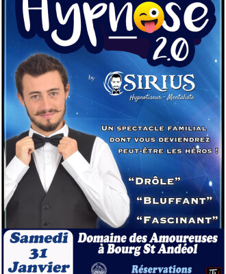 Soirée Hypnose au Domaine Les Amoureuses – 31 janvier 2026