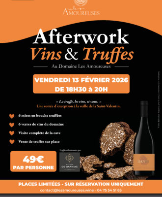 Afterwork Vins & Truffes – 2ème Édition