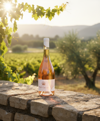 Bouteille LOVEROSE 2025 rosé bio Domaine Les Amoureuses Ardèche